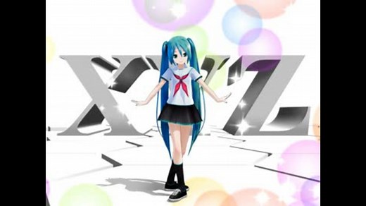 【MikuMikuDance】 hino式XYZの魔法 【モーション配布】