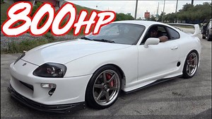 The Perfect Street Supra! - 800HP Stock Motor 2JZ-GTE | That Racing Channel