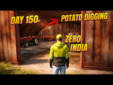 Old Farm Potato Harvest | Farming Simulator Realistic Graphics ReShade | Ultra Real Farming