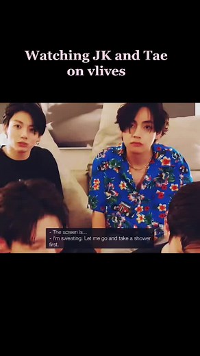Taehyung and Jungkook Vlive Moments