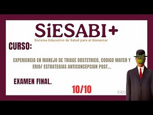 Experiencia en manejo de triage obstetrico, codigo mater y erio/ estrategias anticoncepcion post