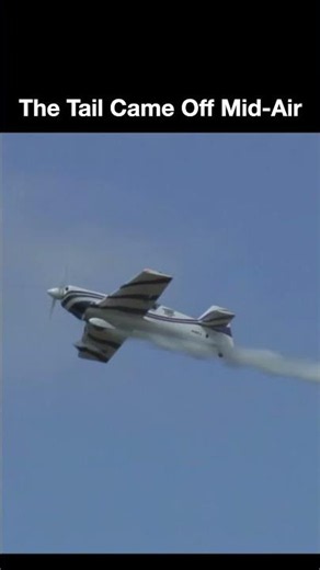 Giles G202 Tail Separation During Airshow Practice Flight