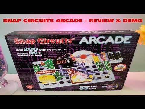 What is Snap Circuits Arcade - Learn Electronics and Engineering Science - Demo and Review Video