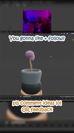 Making literally random objects in Blender - Day Eight #blender #blender3d #3dmodeling #gamedev