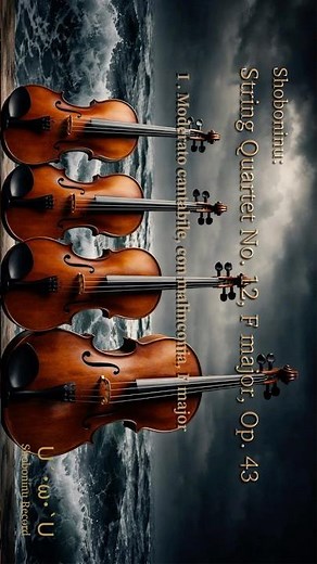 Shoboninu: String Quartet No. 12 #Shorts