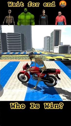 Splendor vs All Characters Jump Race 💥 | Indian Bike Driving 3D Epic Challenge!