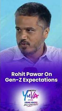 "Issue-Based Politics Matters": Rohit Pawar On Gen-Z Expectations | NDTV Yuva 2026