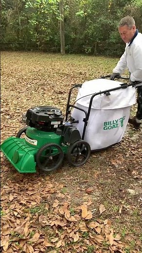 Billy Goat (27") 190cc Self-Propelled Lawn/Litter Vacuum