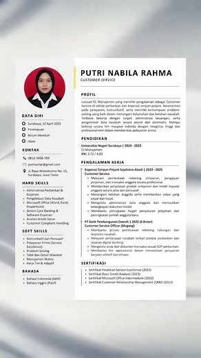Cara Membuat CV Menarik dan Kreatif