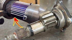 44K views · 332 reactions | How to Expertly Repair a Broken Tractor Axle Shaft | Machine & Technology | Facebook