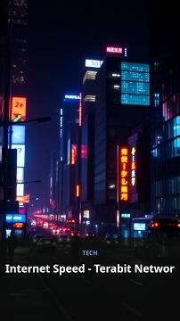 Internet Speed: Terabit Networks Are Coming! #shorts