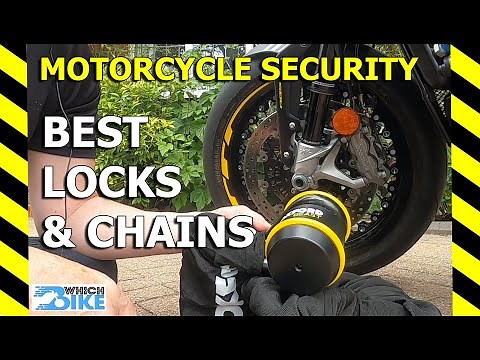 Best Motorcycle Security | All the Locks and Chains you need in one package from Oxford Products