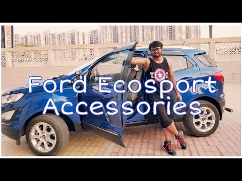 Ford EcoSport Accessories Installation (Ambient Light, Seat Covers, Rear Guard, Sticker & many more)