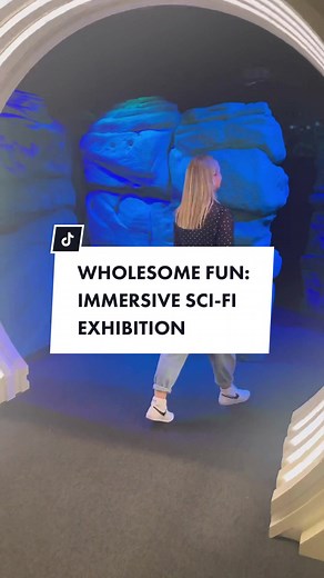 Immersive Sci-Fi Exhibition at the Science Museum in London. It’s called Science Fiction: Voyage to the Edge of Imagination and it just opened this week! #sciencemuseum #scifiexhibition #sciencefiction #thingstodoinlondon #londonexhibitions