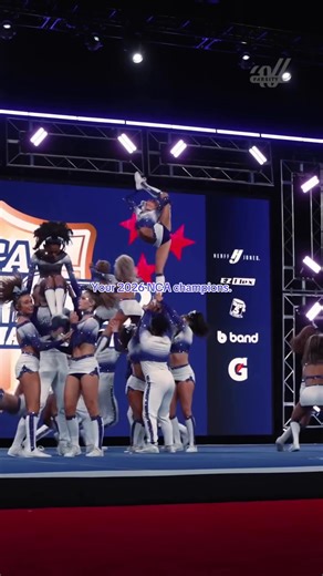 Celebrating the 2026 NCA Cheerleading Champions!