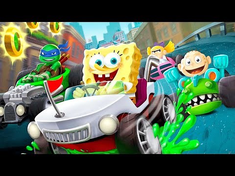 O NOVO JOGO DE CORRIDA DO BOB ESPONJA - Nickelodeon Kart Racers 3 - O Início