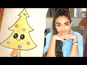 🎄 Ζωγραφίζουμε ένα Χριστουγεννιάτικο δέντρο! Ζωγραφική για μικρά και.. μεγάλα παιδιά!