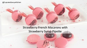 9.9K views · 199 reactions | Strawberry French Macarons with...