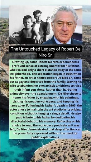 The Untouched Legacy of Robert De Niro Sr.