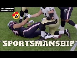 NFL "Good Sportsmanship" Moments | HD 3