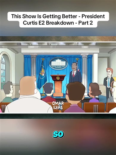 This Show Is Getting Better - President Curtis E2 Breakdown - Part 2 #usa #viral #rickandmorty #trending #fyp