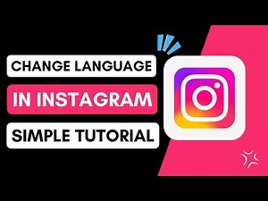 How To Change Language In Instagram