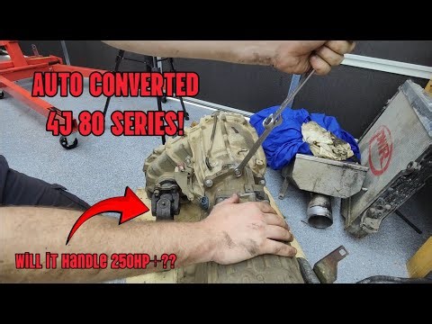 HOW THE ISUZU AUTO TRANSMISSION WORKS IN A TOYOTA 80 SERIES