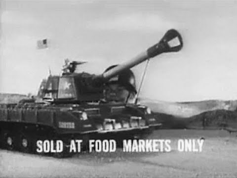 Tiger Joe Tank from DeLuxe (1961) Classic TV Commercial