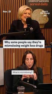 Why some people say they're microdosing weight loss drugs
