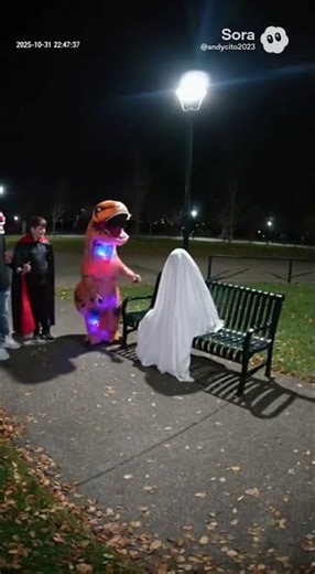 They pulled the ghost’s sheet… but no one was there 😱 (Real Security Footage)