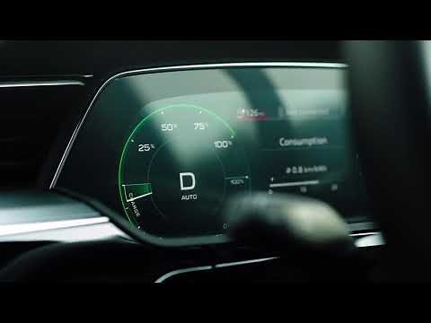 Setting Recuperation Levels – Fully electric models (e-tron)