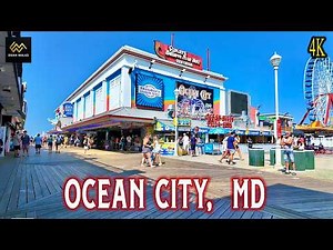 Ocean City Maryland Boardwalk [4K]