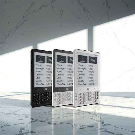Hands-On Look at Minimal Phone, a Keypad-Equipped 4.3″ E-Ink Smartphone