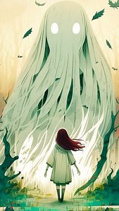 Ai Generated, Girl, Monster. Free Stock Video