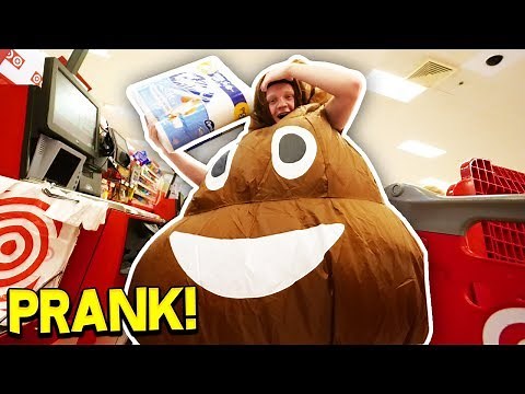 EXTREME POOP PRANK IN PUBLIC!!