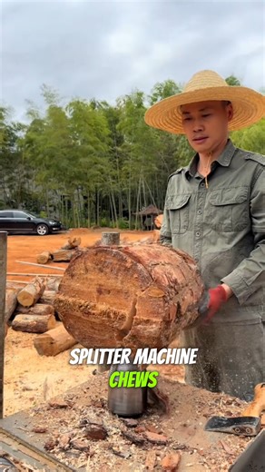 This Screw Log Splitter is INSANE!