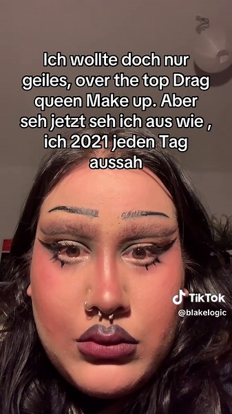Ich krieg blake 2021 flashbacks mit den eyeliner