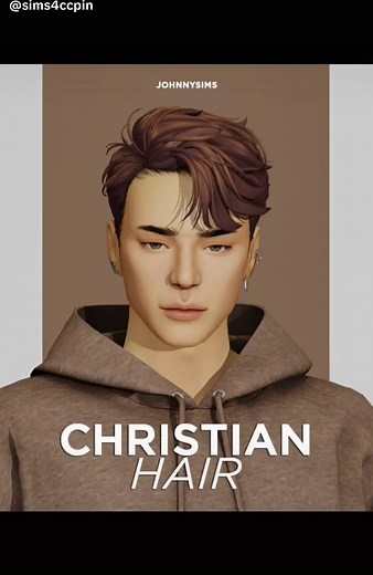 Custom Content Sims 4: Masculine Hair Mods Showcase