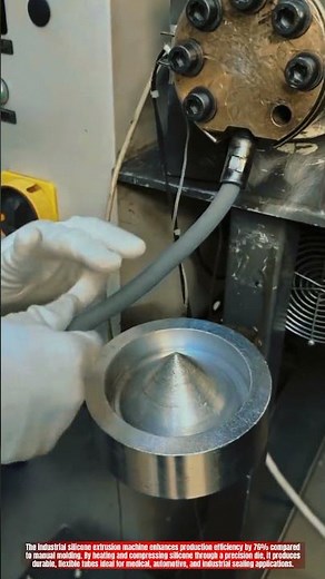 Automatic Innovation Industrial Silicone Extrusion Machine for Tube Forming | Easy Job Solution