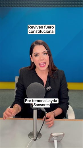 Lawmakers decided to reinstate parliamentary immunity in response to attacks by Layda Sansores