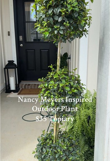 Nancy Meyers Inspired Outdoor Plant Decor