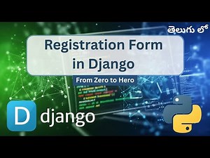 How to Create a User Registration Form in Django | Front-End Signup Form