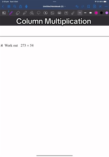 Column Multiplication in Maths: SATs vs GCSE Marks