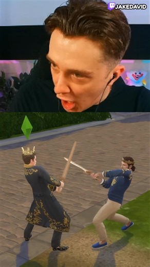 Royalty & Legacy Sword Fighting! 🗡 #sims4 #thesims4