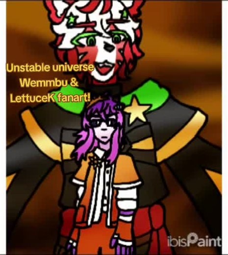 LettuceK and wemmbu Unstable Universe fanart!