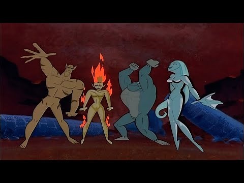 Hercules & Xena : The Battle For Mount Olympus - Titans Song (Latin Spanish Version)/Español Latino