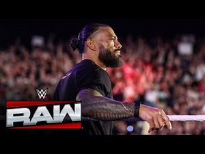 Birmingham acknowledges Roman Reigns with a huge ovation: Raw highlights, Aug. 25, 2025