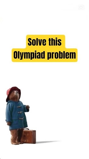 Math Olympiad Challenge: Can YOU Solve This Hard Problem? #OlympiadMath #MathPuzzle