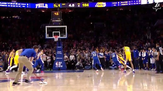 294K views · 9.2K reactions | Brandon Ingram scores 21 points, and hits a game winner in Philadelphia | Los Angeles Lakers | Facebook