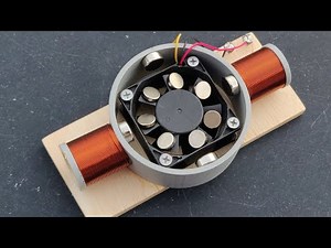 Free Energy Generator Using Computer Exhaust Fan